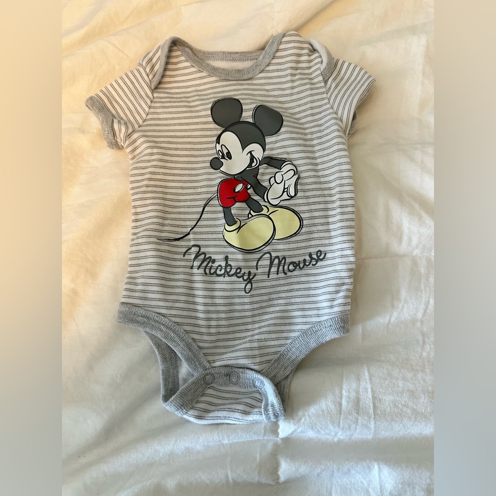 Mickey Mouse onesie